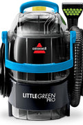 Bissell Little Green Pro Portable Carpet & Upholstery Cleaner and Car/Auto Detailer with Deep Stain Tool, 3" Tough Stain Tool, Plus Two 8 oz. Trial - Size Formulas, 3194 - with Black/Blue | Sold by Uncle Wiener's Wholesale