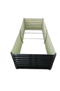 Black Steel Raised Garden Bed – Heavy - Duty Weather - Resistant Outdoor Planter Box - with 6 × 3 × 2 ft | Sold by Uncle Wiener's Wholesale