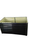 Black Steel Raised Garden Bed – Heavy - Duty Weather - Resistant Outdoor Planter Box - with 4 × 2 × 2 ft | Sold by Uncle Wiener's Wholesale
