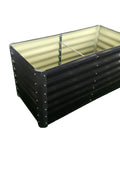 Black Steel Raised Garden Bed – Heavy - Duty Weather - Resistant Outdoor Planter Box - with 4 × 2 × 2 ft | Sold by Uncle Wiener's Wholesale