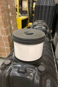 Black Water Septic Holding Tanks – 1000L, 1500L, 2500L | Heavy - Duty Waste Plastic Tanks for Sewage & Septic Systems - with 2 Heightened Barrel for 2500L | Sold by Uncle Wiener's Wholesale