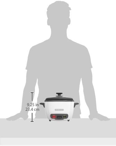 BLACK+DECKER 2 - in - 1 Rice Cooker and Food Steamer, 16 Cup (7 Cup Uncooked), White, RC516C - with | Sold by Uncle Wiener's Wholesale