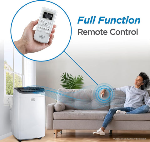 BLACK+DECKER BPACT10WT 10,000 BTU Portable Air Conditioner with Remote Control - with | Sold by Uncle Wiener's Wholesale