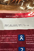 Blue Buffalo Wilderness Salmon Dog Food Bag – 10.8 Kg front view
Grain-free high protein salmon dog food for adult dogs
Back label nutrition facts – Blue Wilderness dry kibble
Ingredients and feeding guide of Blue Buffalo dog food
Complete 10.8 kg Blue Buffalo Wilderness dog food packaging