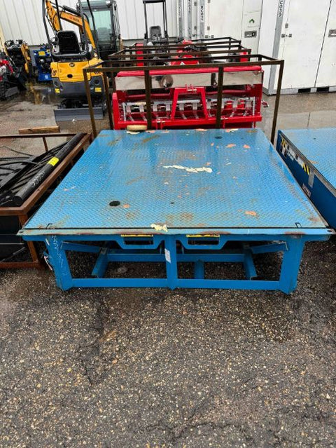 Blue Giant Workhorse Dock Levelers – Pre - Owned Industrial Loading Dock Equipment - with | Sold by Uncle Wiener's Wholesale