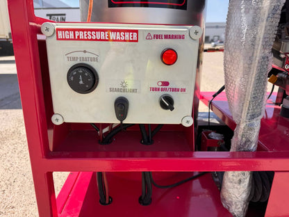 Blue Viper 4000 PSI Hot Water Pressure Washer – 15HP Gas Engine, Diesel Burner, Electric Start (SKU: YS4000) - Industrial Hot Water Pressure Washer – Gas Engine, Diesel Burner with | Sold by Uncle Wiener's Wholesale