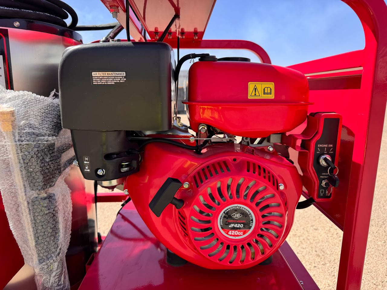 Blue Viper 4000 PSI Hot Water Pressure Washer – 15HP Gas Engine, Diesel Burner, Electric Start (SKU: YS4000) - Industrial Hot Water Pressure Washer – Gas Engine, Diesel Burner with | Sold by Uncle Wiener's Wholesale