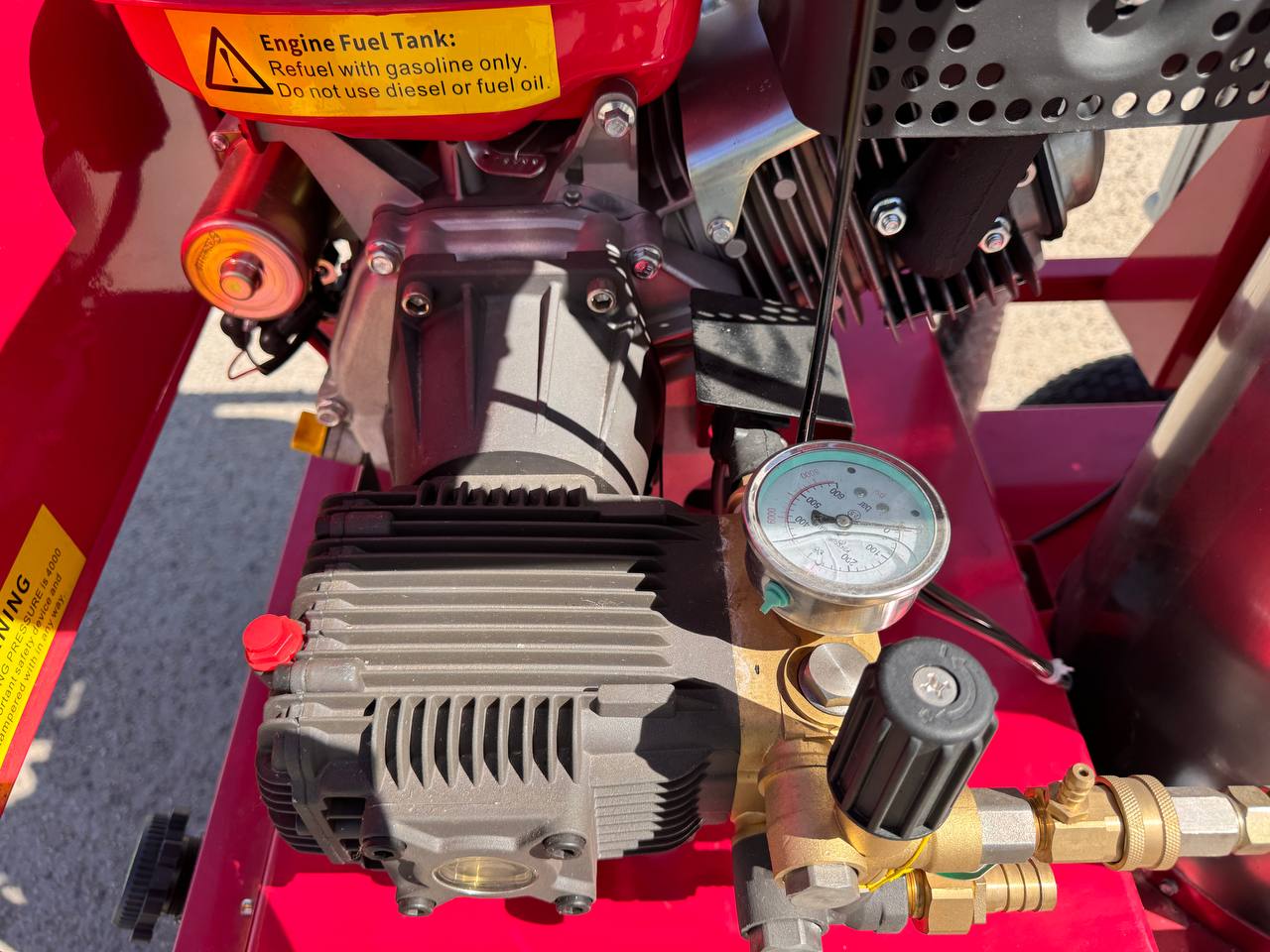 Blue Viper 4000 PSI Hot Water Pressure Washer – 15HP Gas Engine, Diesel Burner, Electric Start (SKU: YS4000) - Industrial Hot Water Pressure Washer – Gas Engine, Diesel Burner with | Sold by Uncle Wiener's Wholesale