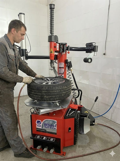 Blue Viper Dual Arm Tire Changer – Bead Blaster, Heavy - Duty | SKU: FT380 - Dual Arm Tire Changer with Bead Blaster & Quick Inflation System with | Sold by Uncle Wiener's Wholesale