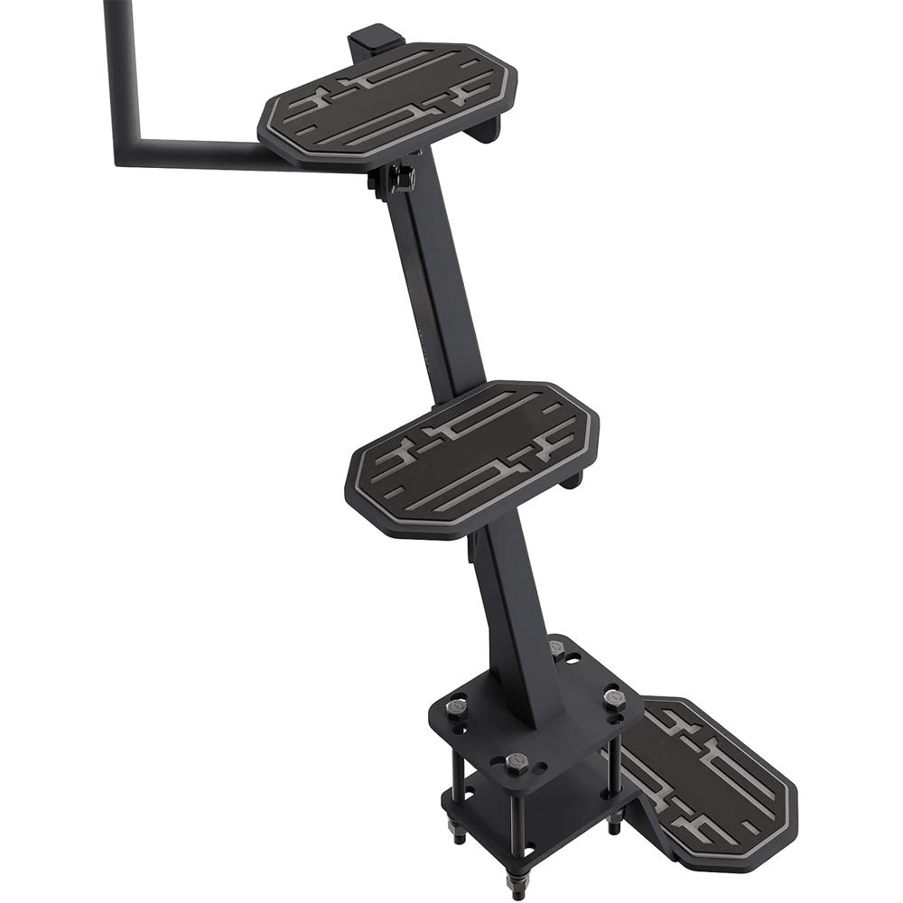 Boat Trailer Steps with Handrail, EVA Anti - Slip Mat, 450 lb Capacity for 3"–4" Trailer Tongues – BT9045043 - with | Sold by Uncle Wiener's Wholesale