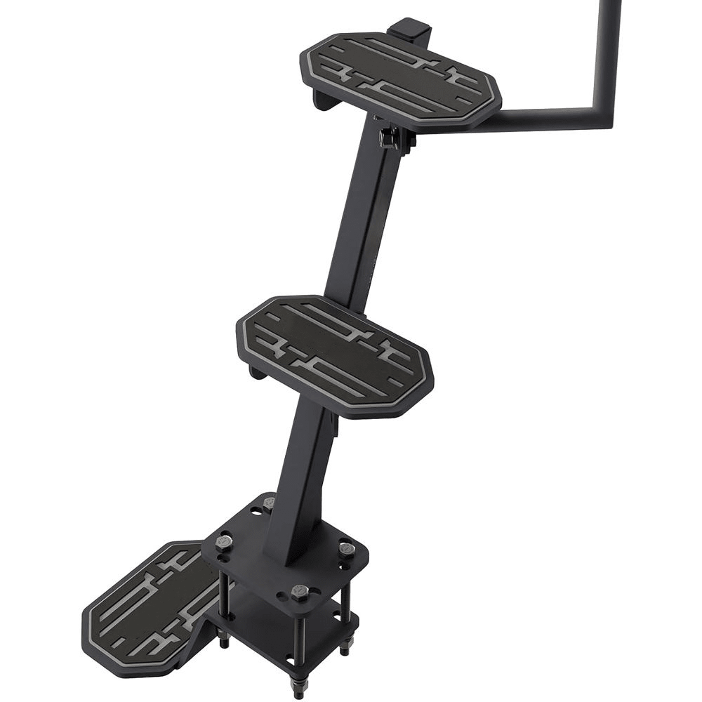 Boat Trailer Steps with Handrail, EVA Anti - Slip Mat, 450 lb Capacity for 3"–4" Trailer Tongues – BT9045043 - with | Sold by Uncle Wiener's Wholesale