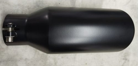 Bolt - On Exhaust Tips – Black Stainless & Polished Stainless – Multiple Sizes & Styles – Rolled Edge Slant Tip – Direct Fit - with Black Stainless | Sold by Uncle Wiener's Wholesale