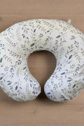 Boppy Original Nursing Pillow with Gray Taupe Leaves Design – Open Box