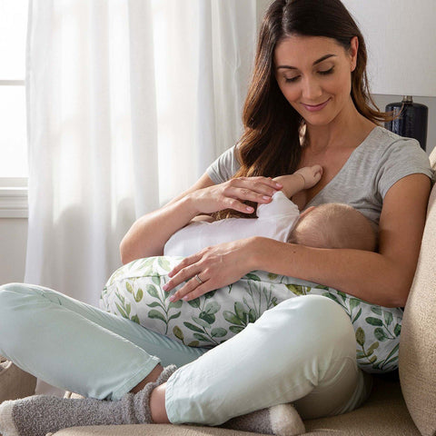 Boppy Original Nursing Support - with Gray Dinosaurs | Sold by Uncle Wiener's Wholesale