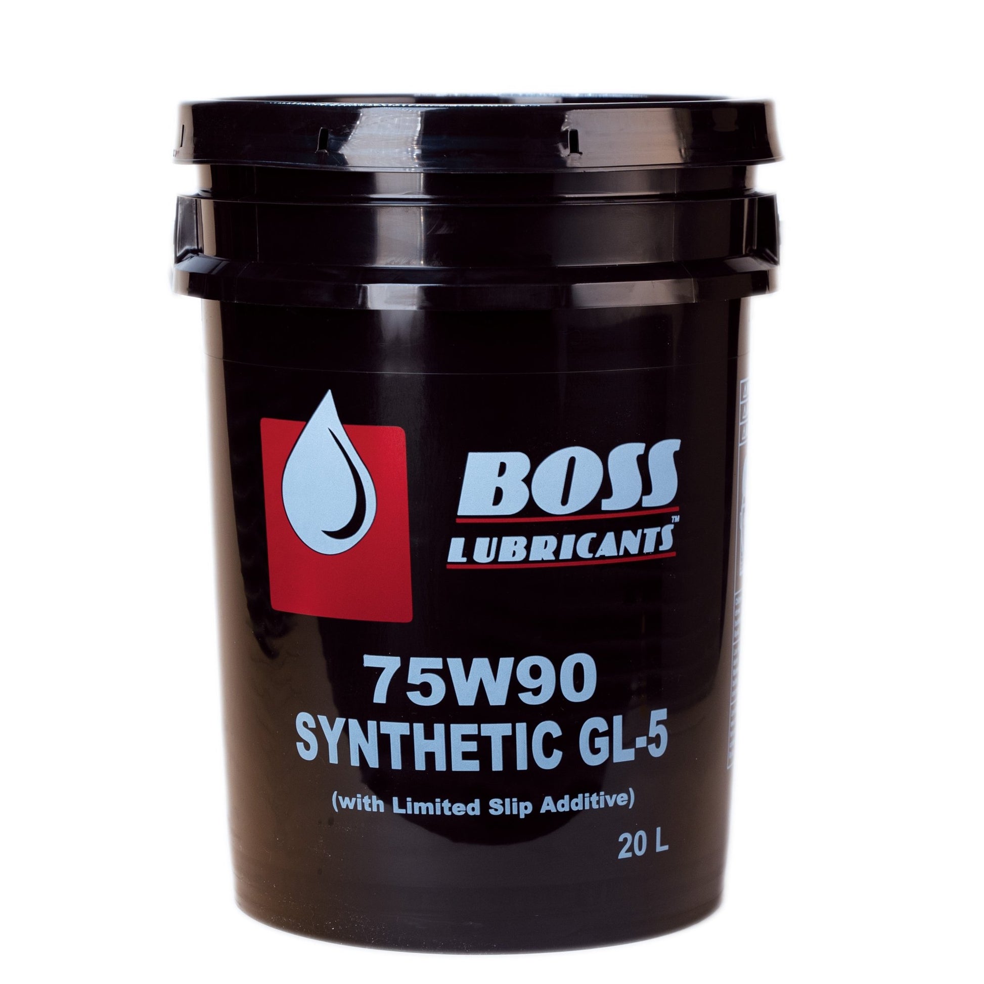 BOSS Lubricants 75W90 Full Synthetic Gear Oil GL - 5 Limited Slip – Extreme Pressure Hypoid Differential & Manual Transmission – 20L Pail - with | Sold by Uncle Wiener's Wholesale