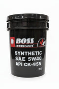 BOSS Lubricants CK - 4 Heavy Duty Diesel Engine Oil Full Synthetic 0W - 40 · 5W - 40 & Extreme 10W - 30 · 15W - 40 Low Ash EGR DPF SCR On/Off Highway - with 5W40 SYNTHETIC DIESEL CK - 4 20L | Sold by Uncle Wiener's Wholesale