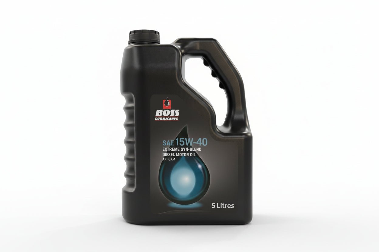 BOSS Lubricants CK - 4 Heavy Duty Diesel Engine Oil Full Synthetic 0W - 40 · 5W - 40 & Extreme 10W - 30 · 15W - 40 Low Ash EGR DPF SCR On/Off Highway - with EXTREME CK - 4 15W40 DIESEL 5L | Sold by Uncle Wiener's Wholesale