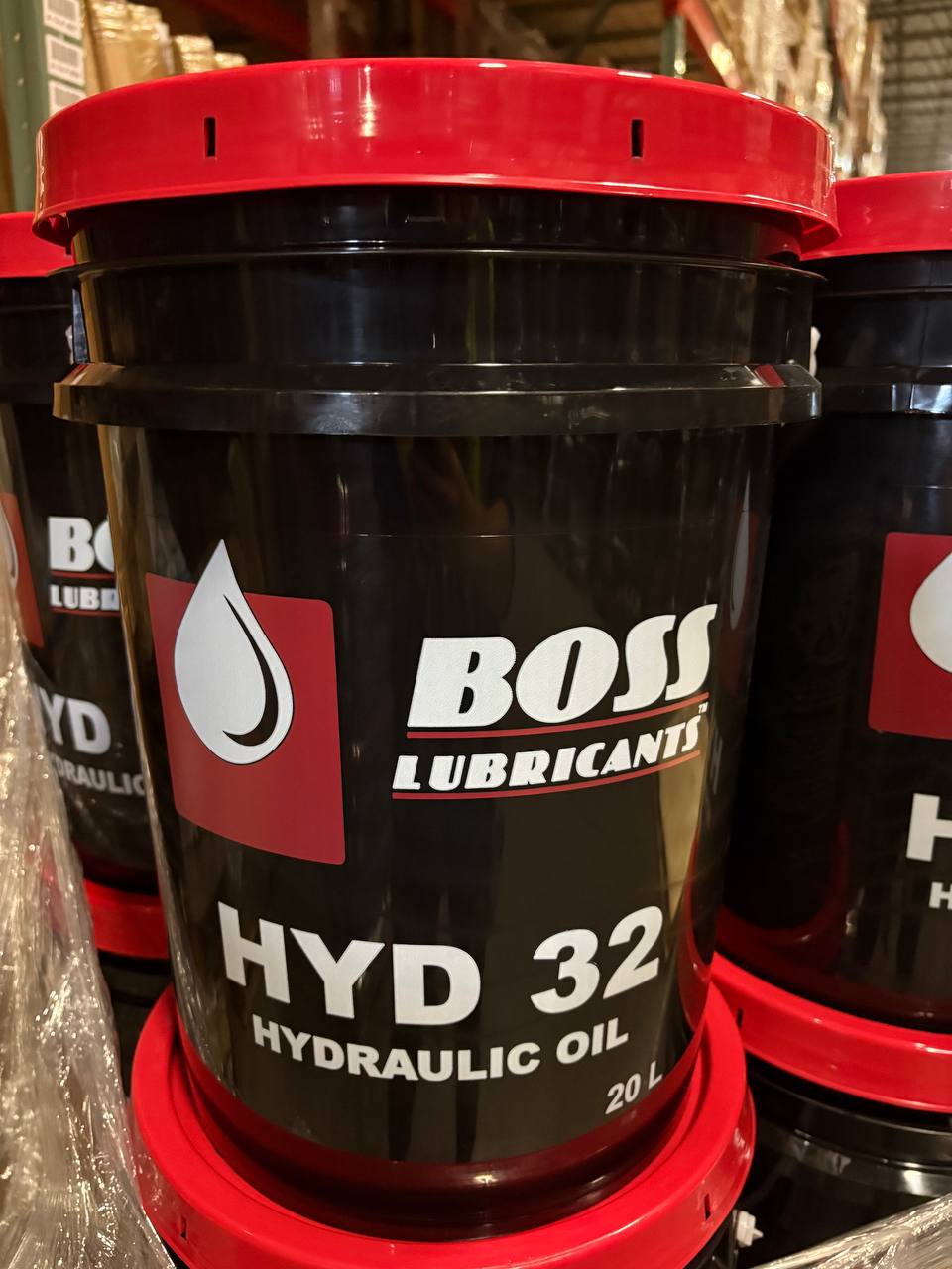 Boss Lubricants HYD 32 Hydraulic Oil – ISO VG 32, Industrial & Mobile Applications, 20L Pail - with | Sold by Uncle Wiener's Wholesale