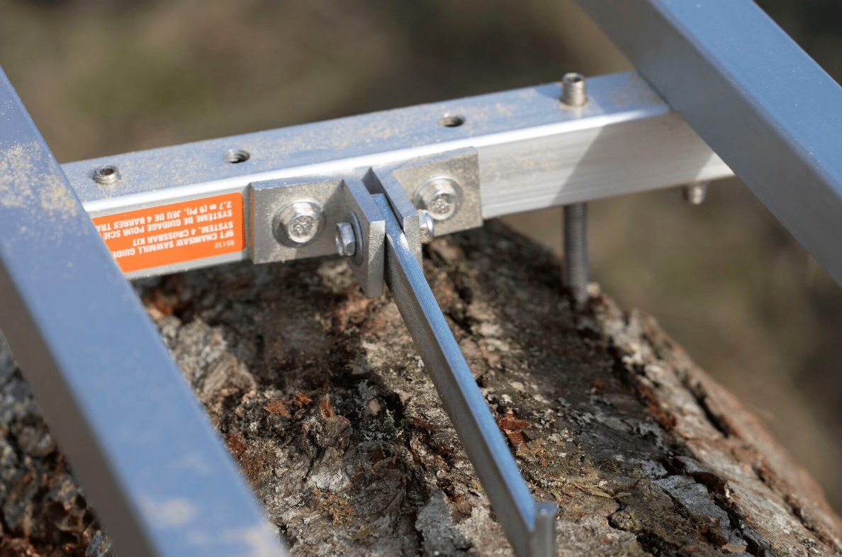 BozeMa 9 ft Lumber Mill EZ - Rails & Connector Kit – Chainsaw Mill Guide System 9FLMR - with | Sold by Uncle Wiener's Wholesale