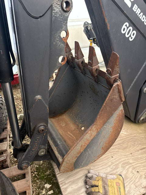 Bradco 8809X Backhoe Attachment | Lightly Used Surplus | Paladin Construction Group | Model 8809X - with | Sold by Uncle Wiener's Wholesale