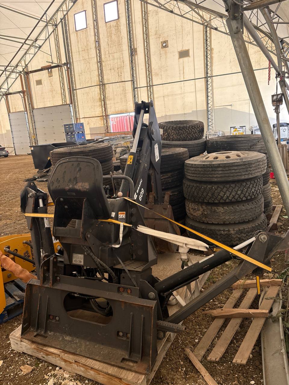Bradco 8809X Backhoe Attachment | Lightly Used Surplus | Paladin Construction Group | Model 8809X - with | Sold by Uncle Wiener's Wholesale