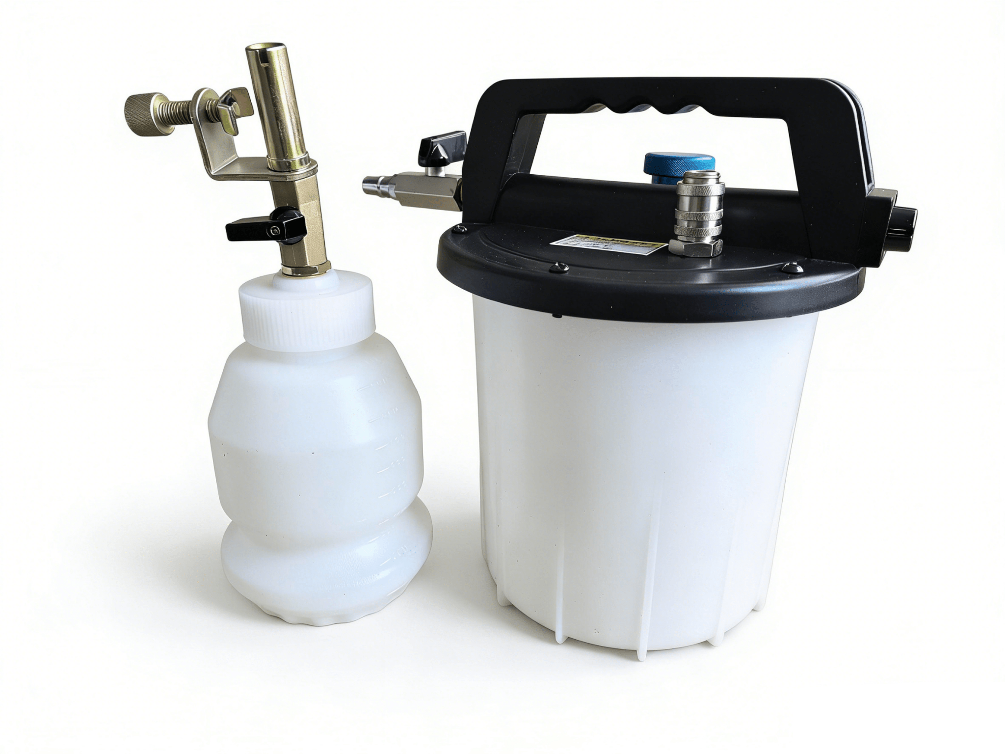 Brake Bleeder Vacuum Pump Kit 3L with Adapters and Refill Bottle 3P1R - with | Sold by Uncle Wiener's Wholesale