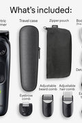 Braun All - in - One Style Kit Series 5 5471, 100% Waterproof 8 - in - 1 Beard & Body Trimmer for Manscaping, 80 - minute Battery Cordless Runtime - with | Sold by Uncle Wiener's Wholesale