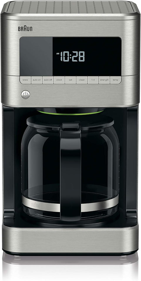 Braun BrewSense Drip Coffee Maker - 12 Cup - KF7170SI, Stainless Steel - with | Sold by Uncle Wiener's Wholesale