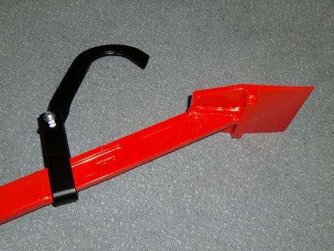 Breaking Bar with Hook – Heavy - Duty 51" Steel Pry Bar for Logs and Timber Handling – BY033 - with | Sold by Uncle Wiener's Wholesale