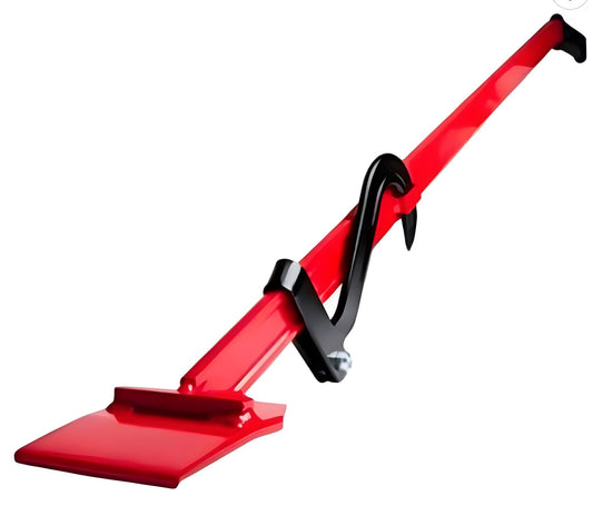 Breaking Bar with Hook – Heavy - Duty 51" Steel Pry Bar for Logs and Timber Handling – BY033 - with | Sold by Uncle Wiener's Wholesale