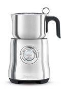 Breville Milk Caf&233; Frothe Brushed Stainless Steel BMF600XL: Electric Milk Steamer &38; Frother, 25oz Capacity, 500W, Silver - with <B>Dimensions (Overall):</B> 10.4 Inches (H) x 6.4 Inches (W) x 7.5 Inches (D) | Sold by Uncle Wiener's Wholesale