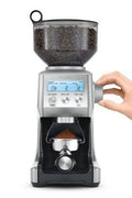 Breville Smart Grinder Pro Coffee Bean Grinder Brushed Stainless Steel BCG820BSS: 60 Settings Burr Espresso Grinder - with <B>Dimensions (Overall):</B> 15.3 Inches (H) x 6.3 Inches (W) x 8.5 Inches (D) | Sold by Uncle Wiener's Wholesale