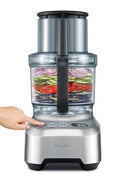 Breville Sous Chef 16 Cup Pro Food Processor Brushed Stainless Steel: BFP800XL, 1200W, Safety Lock, Dishwasher - Safe Parts - with <B>Dimensions (Overall):</B> 17.5 Inches (H) x 10.9 Inches (W) x 8.9 Inches (D) | Sold by Uncle Wiener's Wholesale