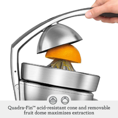 Breville the Citrus Press Pro Orange Juicer, 800CPBSS1BCA1, Brushed Stainless Steel,used - with | Sold by Uncle Wiener's Wholesale