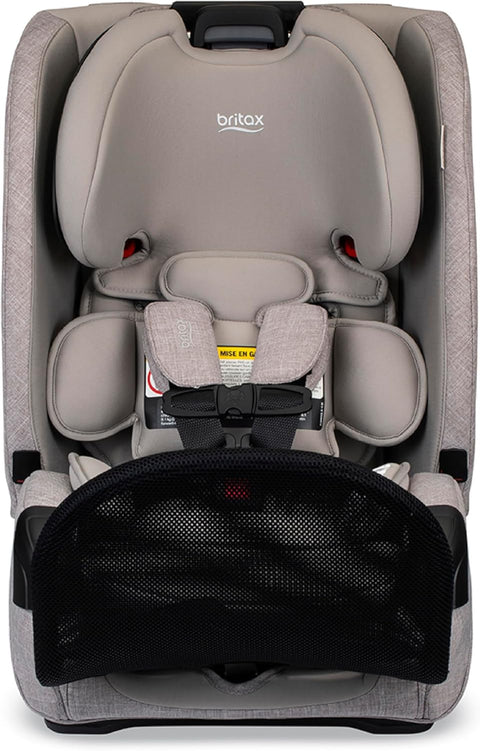 Britax One4Life Slim All - in - One Car Seat, 10 Years of Use, 44.5 cm SpaceSaver Design, Converts from Rear - Facing Infant Car Seat to Forward - Facing Booster Seat, ClickTight Installation, Parchment - with | Sold by Uncle Wiener's Wholesale