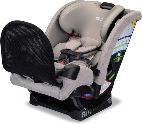 Britax One4Life Slim All - in - One Car Seat, 10 Years of Use, 44.5 cm SpaceSaver Design, Converts from Rear - Facing Infant Car Seat to Forward - Facing Booster Seat, ClickTight Installation, Parchment - with | Sold by Uncle Wiener's Wholesale