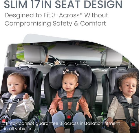 Britax Poplar Convertible Car Seat, 2 - in - 1 Design with ClickTight® Technology, Stone Onyx - with | Sold by Uncle Wiener's Wholesale