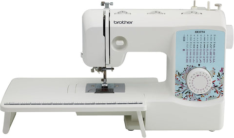 Brother Sewing and Quilting Machine, XR3774, 37 Built - in Stitches, Wide Table, 8 Included Sewing Feet - with | Sold by Uncle Wiener's Wholesale