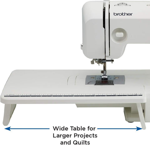 Brother Sewing and Quilting Machine, XR3774, 37 Built - in Stitches, Wide Table, 8 Included Sewing Feet - with | Sold by Uncle Wiener's Wholesale