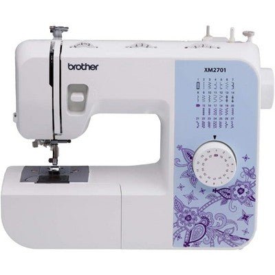 Brother XM2701 27 - Stitch Sewing Machine - with Dimensions (Overall): 12.1 inches (H) x 15.3 inches (W) x 5.9 inches (D) | Sold by Uncle Wiener's Wholesale