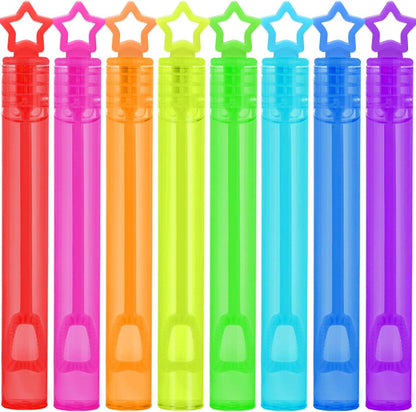 Bubble Wand Set 48 Pieces Mixed Colours &amp; Styles Party Favour Tub JY439417 - with | Sold by Uncle Wiener's Wholesale