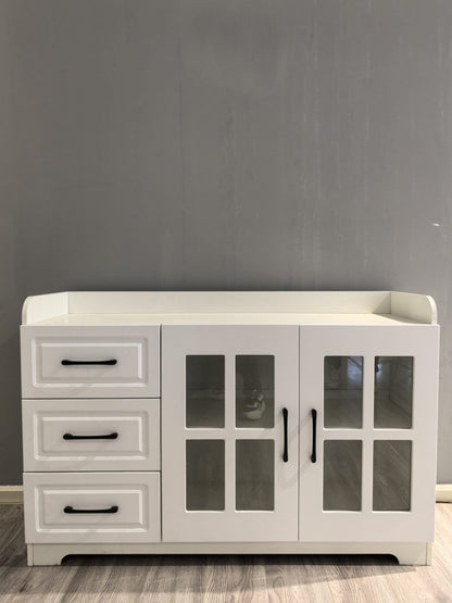 Buffet Server Sideboard Console Table – Dining Room Storage Cabinet | 113218 - with | Sold by Uncle Wiener's Wholesale