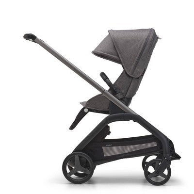 Bugaboo Dragonfly Easy Fold Full Size Stroller - Gray Melange - with <B>Dimensions (Overall):</B> 40.94 Inches (H) x 20.47 Inches (W) x 41.73 Inches (D) | Sold by Uncle Wiener's Wholesale