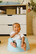 Bumbo Baby Infant Soft Foam Comfortable Support Wide Floor Seat with 3 Point Adjustable Harness for Ages 3 to 12 Months, Hemlock. USED - with | Sold by Uncle Wiener's Wholesale