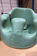 Bumbo Baby Infant Soft Foam Comfortable Support Wide Floor Seat with 3 Point Adjustable Harness for Ages 3 to 12 Months, Hemlock. USED - with | Sold by Uncle Wiener's Wholesale
