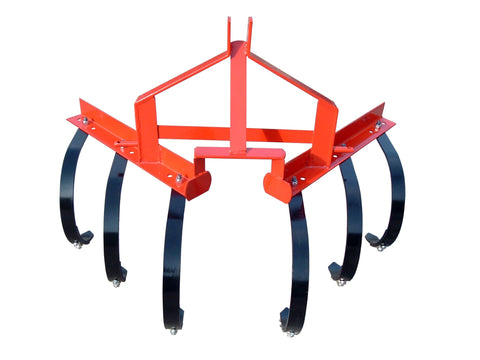 C - Shaped Single Row Tine Cultivator – 3 - Point Hitch, 57″ Width, Fits 18–30HP Tractors Model CNJCUL - with | Sold by Uncle Wiener's Wholesale