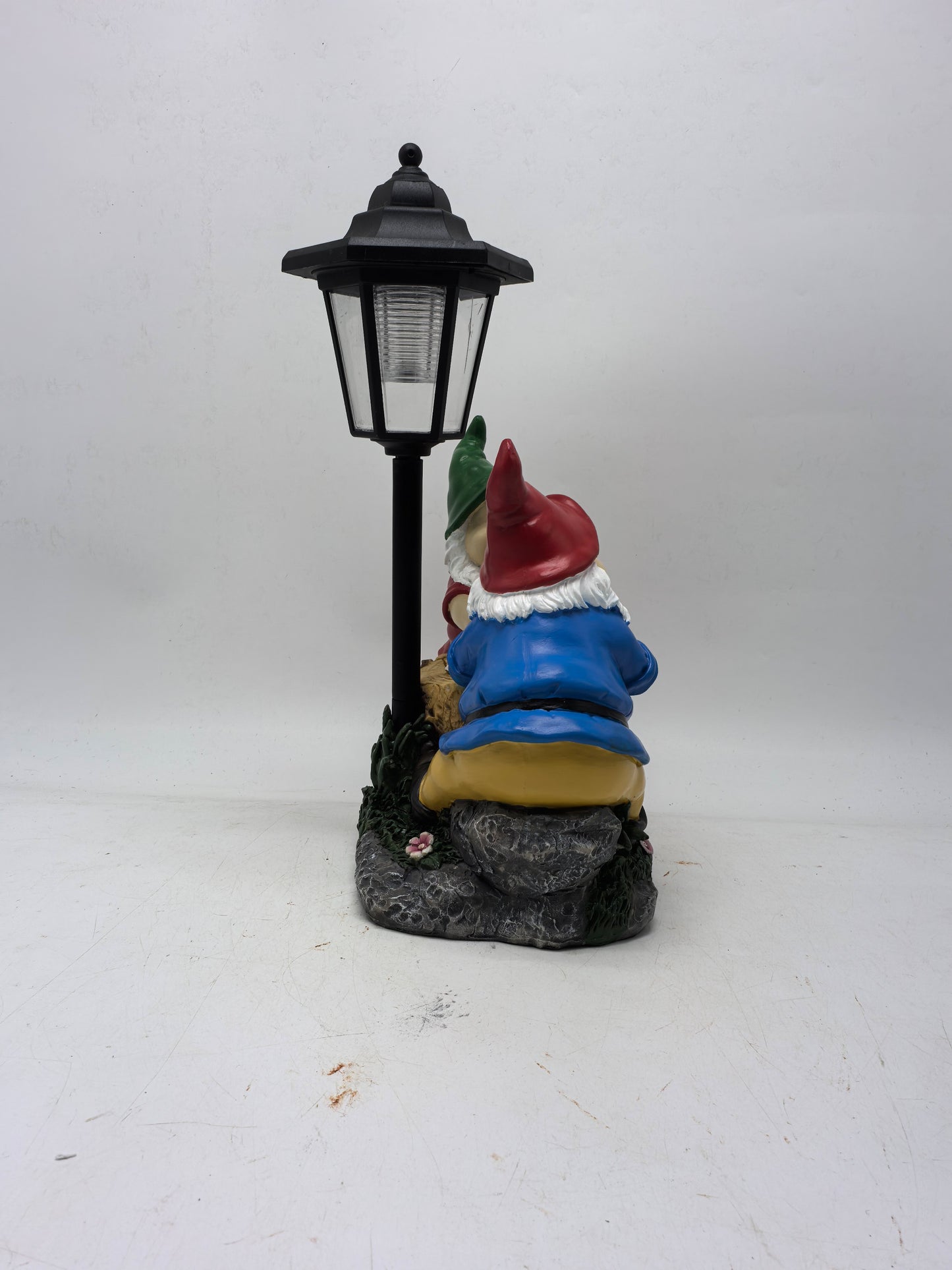 Solar Garden Statues with LED Lights Dog Frog Gnome Highland Cow Rabbit Cat Bear Collection KHSOLAR01