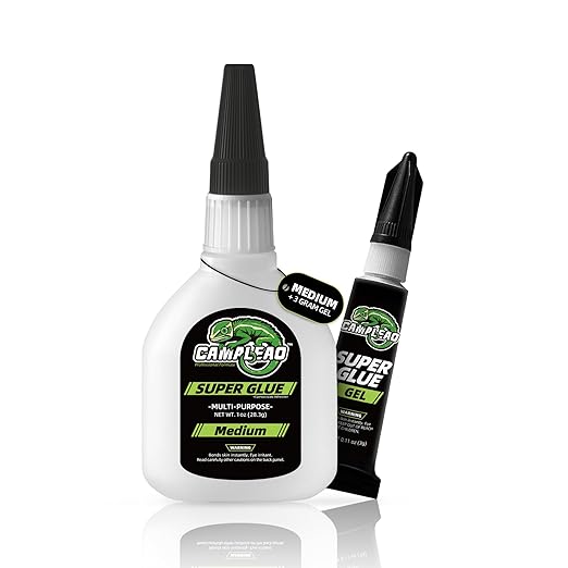 CAMALEAO Super Glue Cyanoacrylate Instant Adhesive - with Medium | Sold by Uncle Wiener's Wholesale