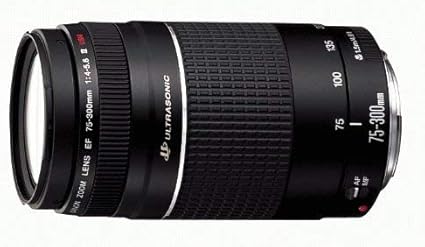 Canon EF 75 - 300mm F4 - 5.6 III Telephoto Zoom Lens for Canon EF DSLR Cameras - with | Sold by Uncle Wiener's Wholesale