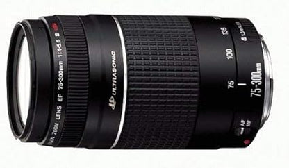 Canon EF 75 - 300mm F4 - 5.6 III Telephoto Zoom Lens for Canon EF DSLR Cameras - with | Sold by Uncle Wiener's Wholesale